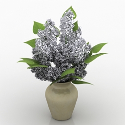 vase flowers 3D Model Preview #6dc75c90