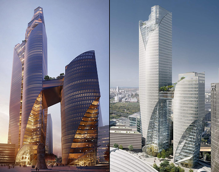 Tours Sisters by Christian de Portzamparc, Paris, France