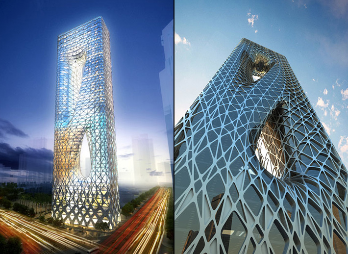 Sunrise Tower by Zaha Hadid, Kuala Lumpur, Malaysia
