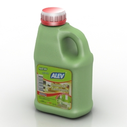 bottle plastic 3D Model Preview #f203c08d