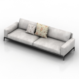 sofa 2 3D Model Preview #e50414ab