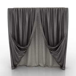curtain 3D Model Preview #82243459