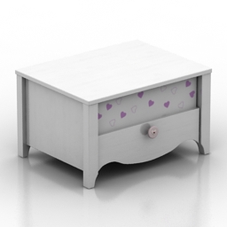 nightstand - 3D Model Preview #e4344ce6
