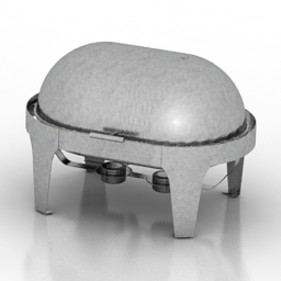 3D Chafing dish preview