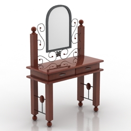 dressing table 3D Model Preview #69a694b0
