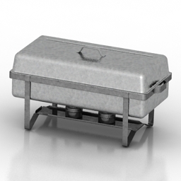 3D Chafing Dish preview