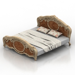 bed 3D Model Preview #62a45491