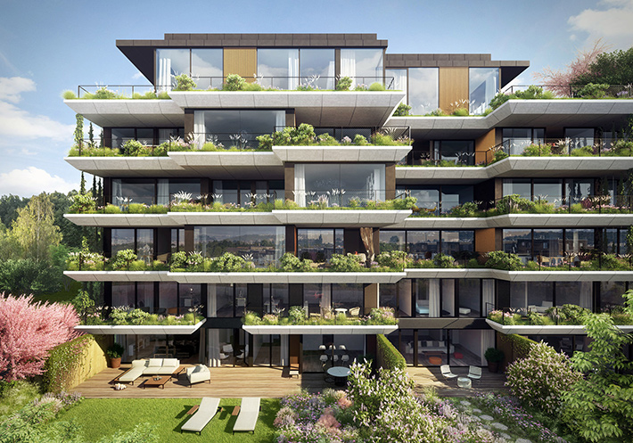 SAKURA residential complex, Prague, Czech Republic