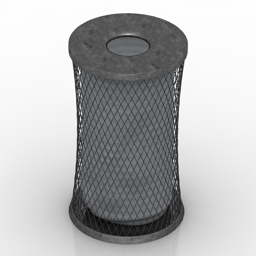 bin 3D Model Preview #3ed54686