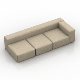 sofa 3 3D Model Preview #a574343d