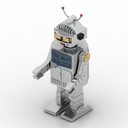 robot toy 3D Model Preview #efc7ad18