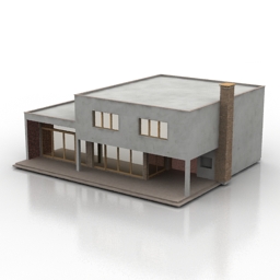 house 3 3D Model Preview #6a348fda