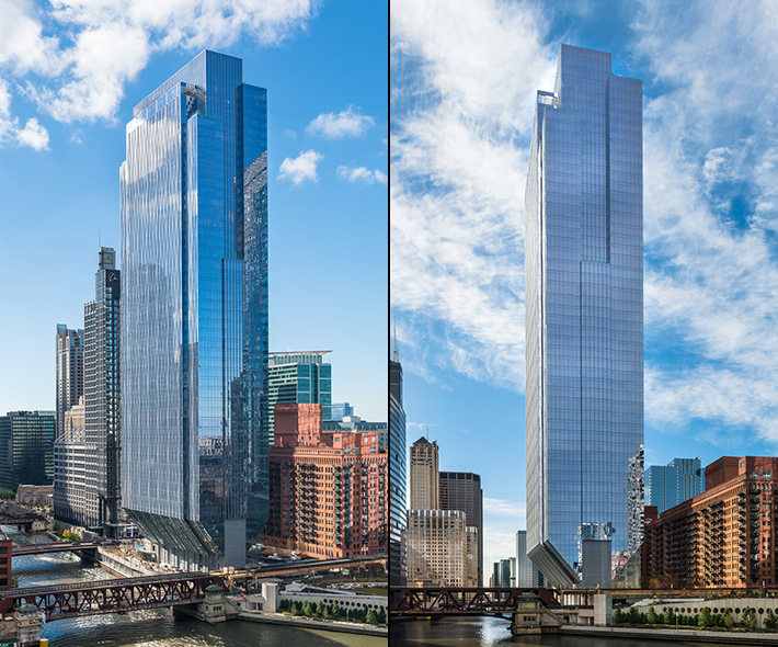 150 North Riverside by Goettsch Partners, Chicago, USA
