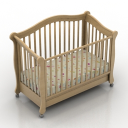 bed 2 3D Model Preview #761262bc