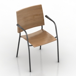 3D Armchair preview