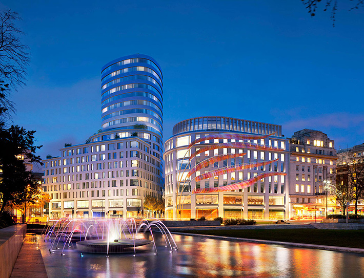 Marble Arch Place by Rafael Vinoly, London, England