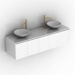 3D Wash-basin preview