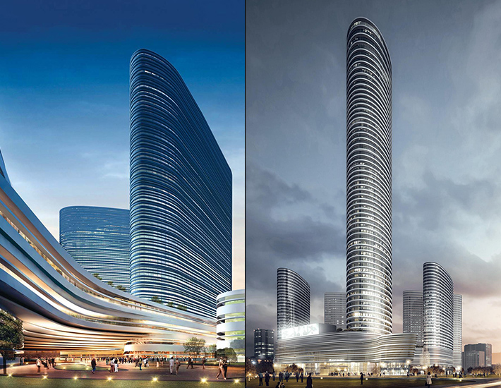 Xuzhou Suning Plaza by Aedas, Xuzhou, China