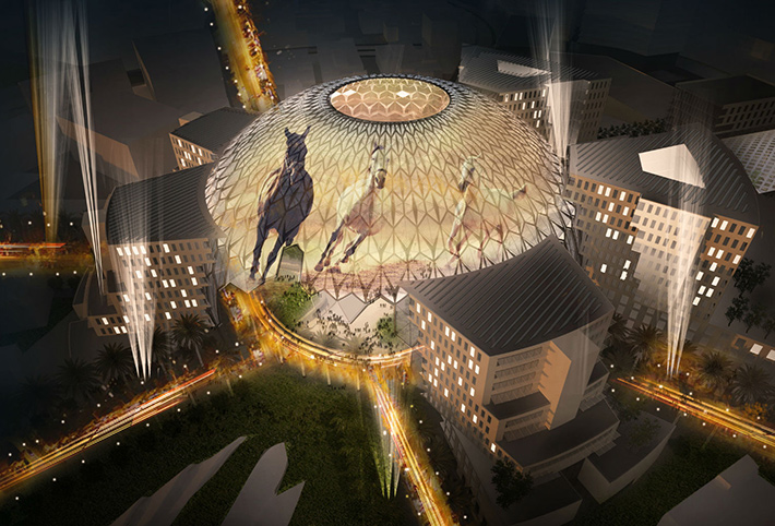 Al Wasl Plaza pavilion for World Expo 2020, Dubai, UAE