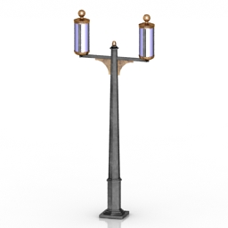 3D Lamppost preview