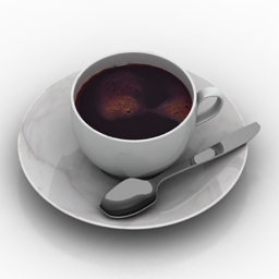 cup coffee 3D Model Preview #e2663cbb