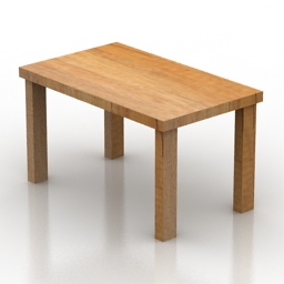 3D Table preview