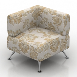 3D Armchair preview