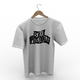 t-shirt 3D Model Preview #55655c35