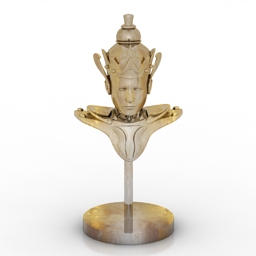 figurine decor 3D Model Preview #366613f0
