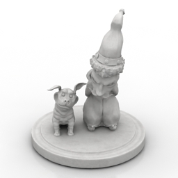 figurine 3D Model Preview #c503befd
