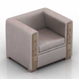 3D Armchair preview