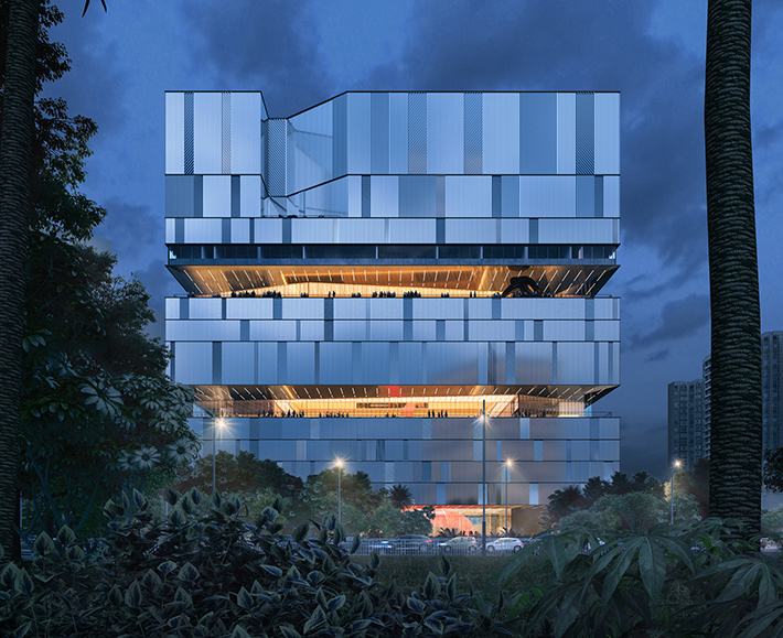 Bao'an Public Culture and Art Centre, Shenzhen, China