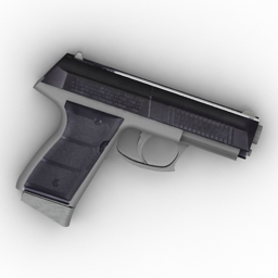 3D Pistol preview