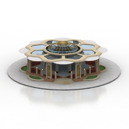 pavilion 3D Model Preview #e925079d