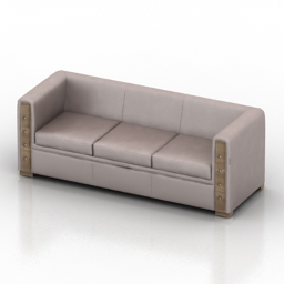 sofa 3 3D Model Preview #e166f1a2