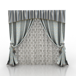 curtain 3D Model Preview #e0e18dcd