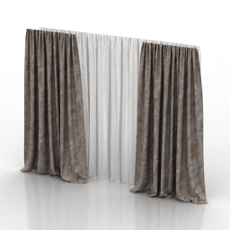 curtain 3D Model Preview #98a0ac66