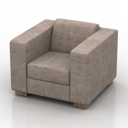 armchair - 3D Model Preview #ad6fae0c