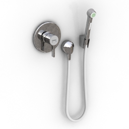 shower hygienic hansgrohe 3D Model Preview #9a865212