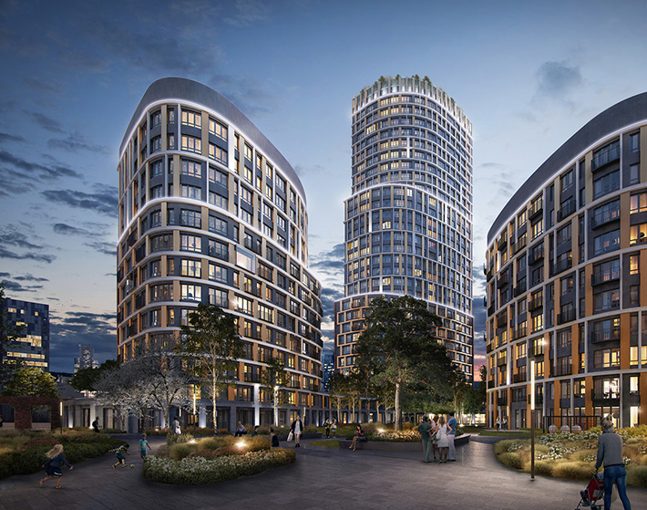 Forum City mixed-use complex, Yekaterinburg, Russia