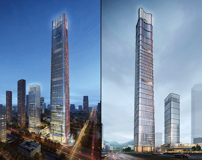 Optics Valley Center by Goettsch Partners, Wuhan, China