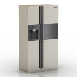 refrigerator samsung rsh5zlmr 3D Model Preview #6b5250c9