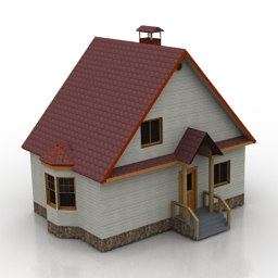house 4 3D Model Preview #e6990247