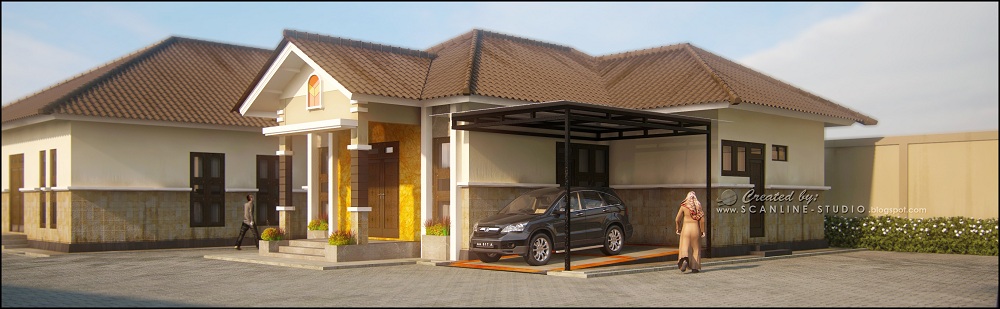 Architectural Home Design — Scanline Studio — Delanggu, Indonesia