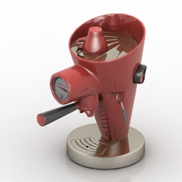 3D Coffee machine preview