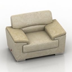 3D Armchair preview