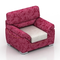 3D Armchair preview