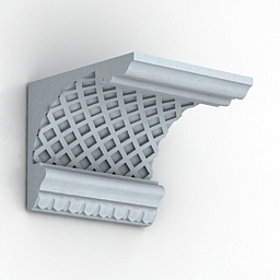 3D Cornice preview