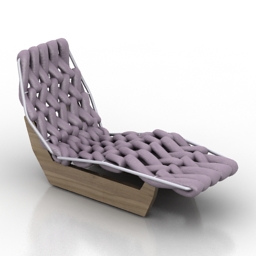 lounge biknit bg698 moroso 3D Model Preview #2e76e449