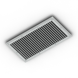 3D Ventilation grille preview